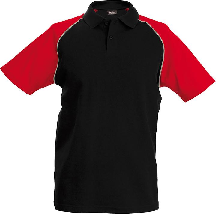 Kariban PoloShirt in Kontrastfarben