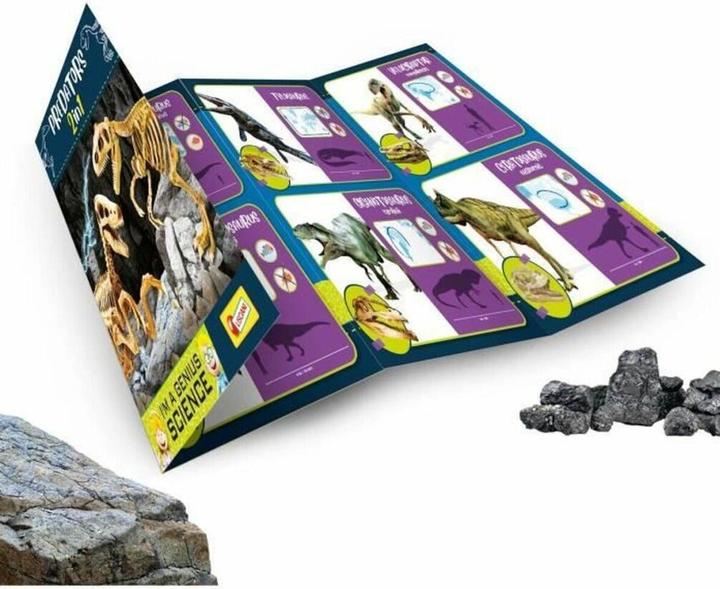 Actual product image Lisciani 95421 - LISCIANI- I'M A GENIUS PREDATORS 2 IN 1