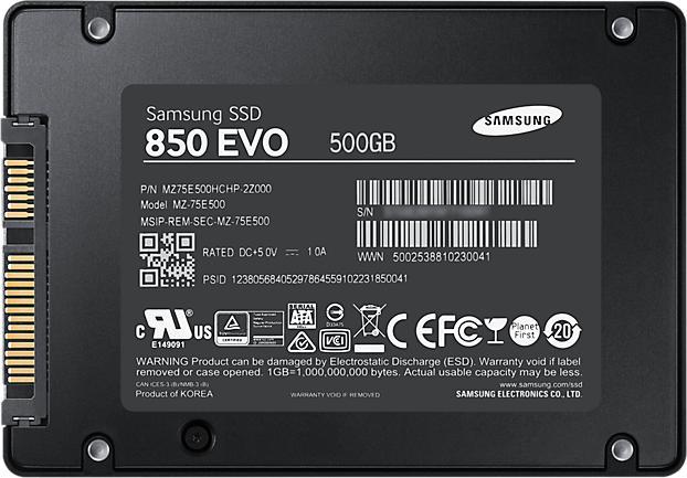Productafbeelding Samsung 850 EVO Basis (500 GB, 2.5")