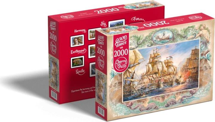 Actual product image Cherry Pazzi Puzzle sea battle 2000 pieces (2000 pieces)