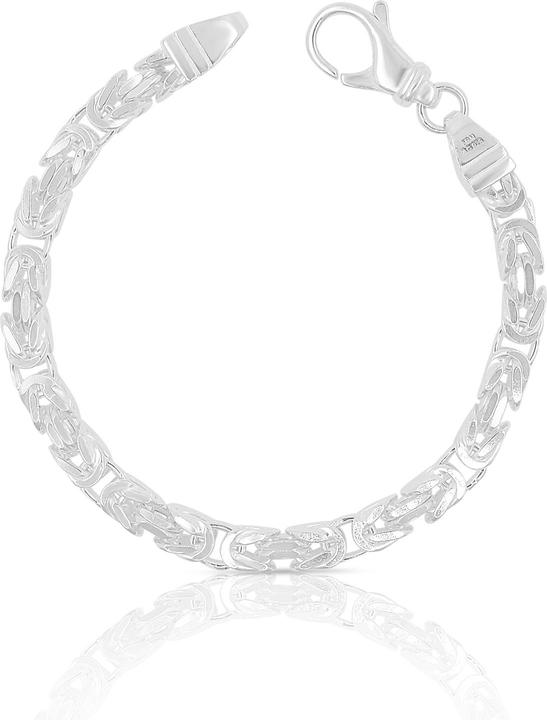 Immagine prodotto Muau Catena del Re (21 cm, Argento 925)