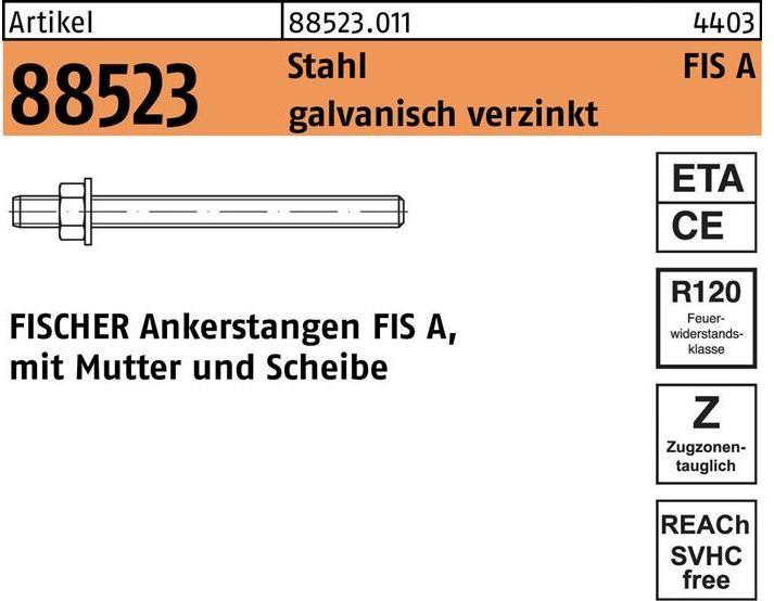 Image du produit Fischer Tige d'ancrage FIS A M20x290 (10 pcs)
