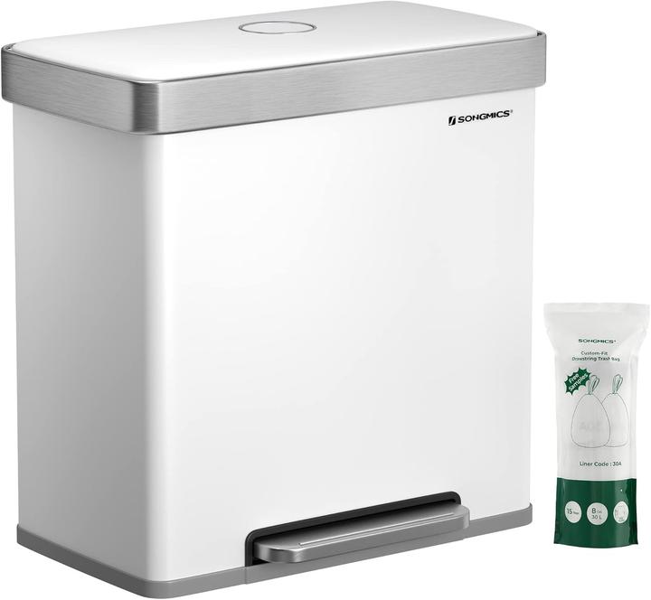 Produktbild Songmics Kücheneimer LTB202W01 (60 l)
