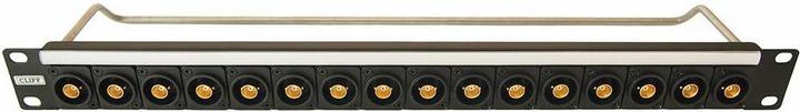 Produktbild Rs Pro BNC Rack Patch Panel, 16 Ports, Gold