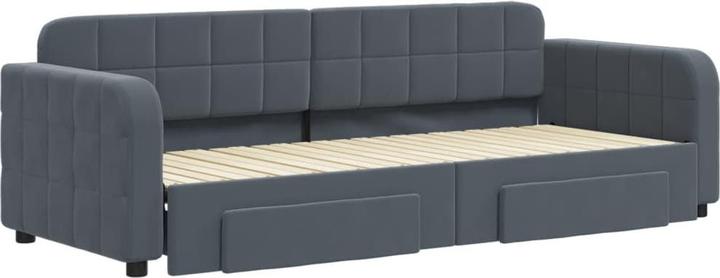 Actual product image VidaXL Tagesbett Ausziehbar Samt (2 person sofa)