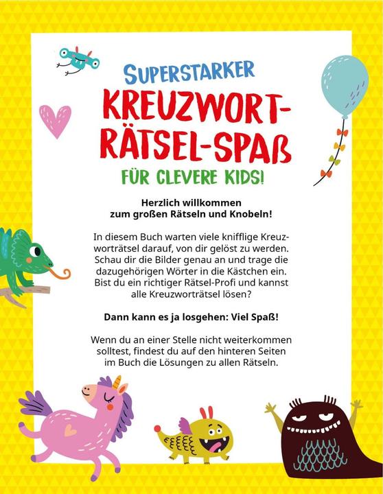 Produktbild Kreuzworträtsel ab 10 Jahren (Deutsch, Schwager & Steinlein Verlag, 2023)
