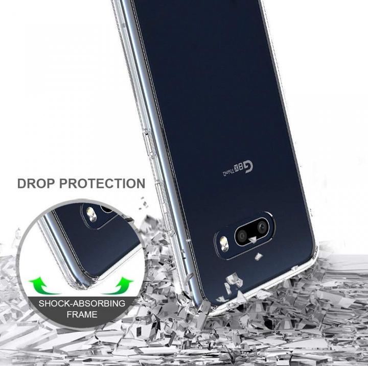 Actual product image Screenguard LG G8X ThinQ Flexible TPU Clear Case (G8X ThinQ)