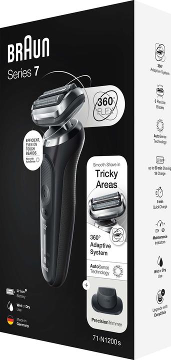 Productafbeelding Braun Serie 7 Elektrisch scheerapparaat met precisietrimmer