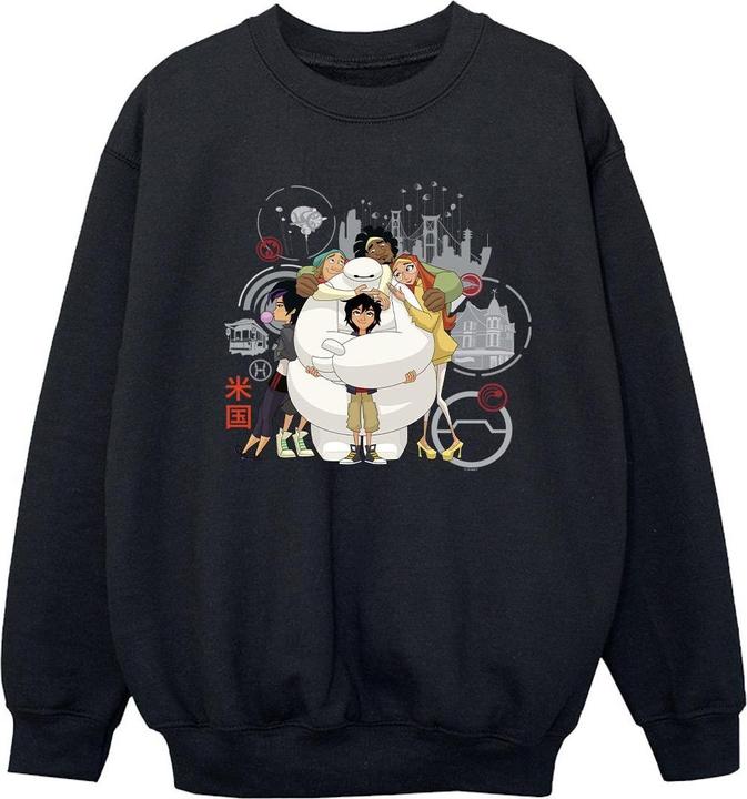 Disney Big Hero 6 Baymax Group Hug Sweatshirt Mädchen