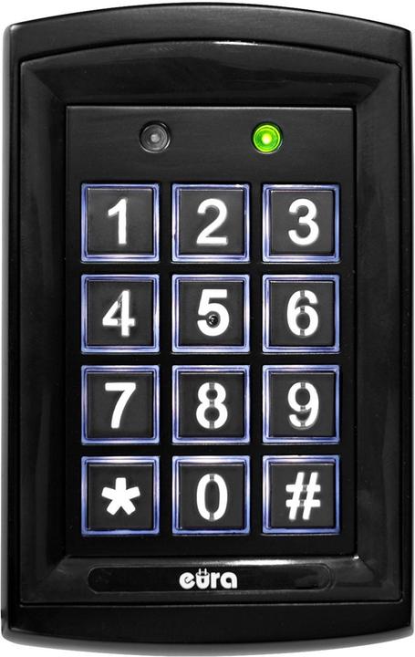Actual product image Eura Zahlenschloss AC-20C7 schwarz (Mechanical numeric code)