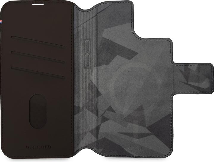 Actual product image Decoded Leather MagSafe Modu Wallet (Apple iPhone 14 Plus)
