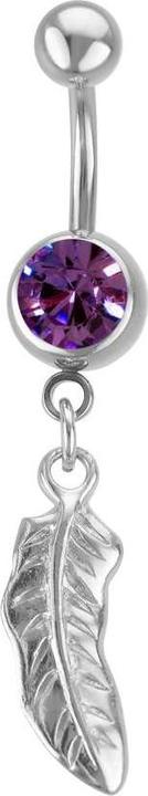 Produktbild Bijouteria Bauchpiercing (Messing, Chirurgenstahl, Kristall)