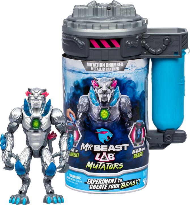 Image du produit Moose MR BEAST LAB Figurines d'action (Mutator) - METALIC PANTHER