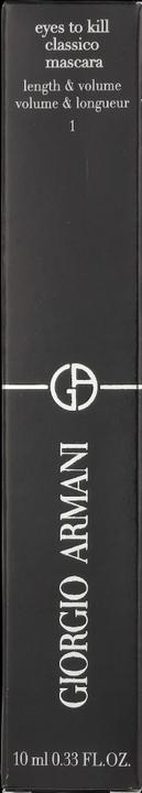 Actual product image Giorgio Armani Eyes to Kill Classico Mascara (1 Black)