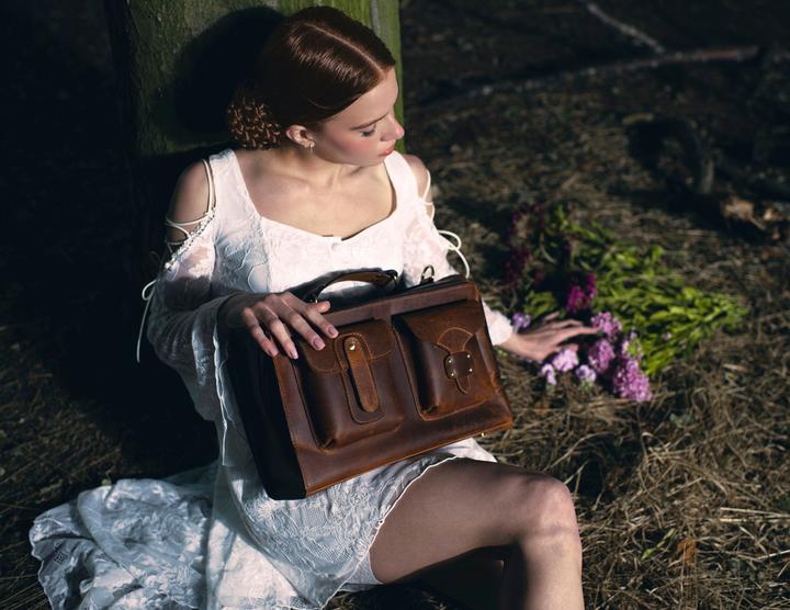 Only-Bags.Store Lederhandtasche, Umhängetasche, Top Handle Bag, Weihnachtsgeschenk