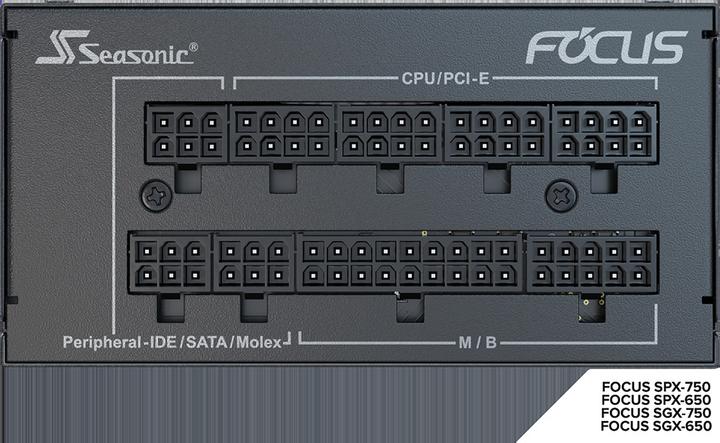 Actual product image Seasonic Focus SPX (2021) (650 W)