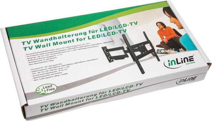 Produktbild InLine 23109a (Wand, 55", 50 kg)