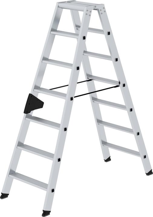 Immagine prodotto Munk Scaletta con gradini, accesso bilaterale 2x7 gradini (Scala doppia, 8 cm)