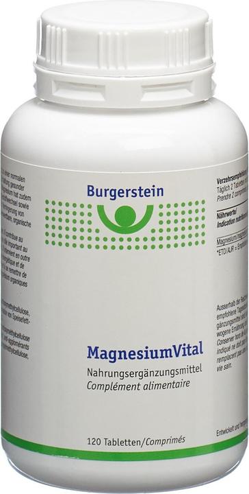 Immagine prodotto Burgerstein Magnesio vitale (120 Pezzo/i, Pillole, 184 g)