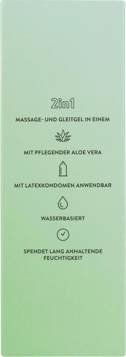 Produktbild Amorelie 2 in 1 Massage und Gleitgel Aloe Vera 50ml (50 ml)