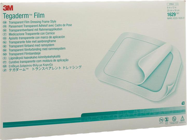 3M Tegaderm Transparent, Rechteckig 20.0 x 30.0cm (1 x)