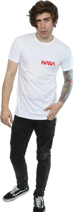 Immagine prodotto Nasa Modern Logo Chest Maglietta Uomo (XL)