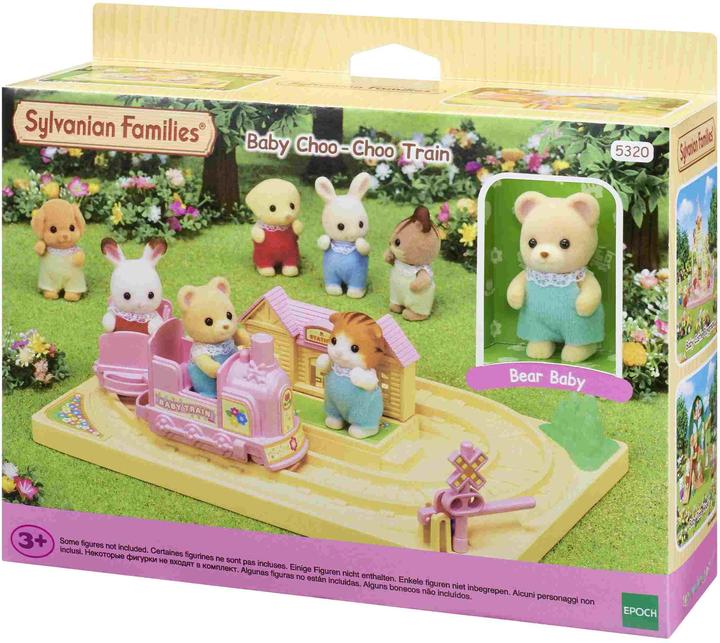 Image du produit Sylvanian Families Bébé train de l'aventure