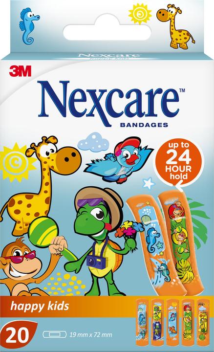 Nexcare Happy Kids Kinderplaster (20 x)