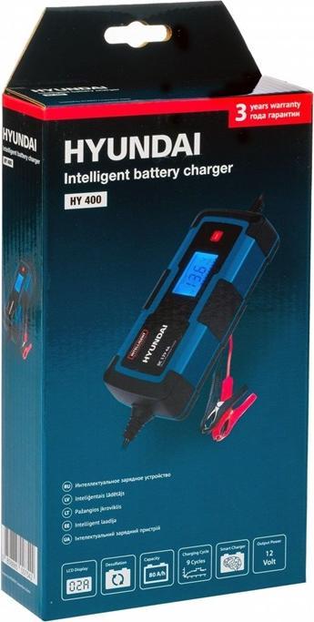 Produktbild Hyundai BATTERY CHARGER HY410 80AH AUTOMATIC (6 V)