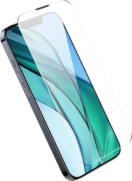 Actual product image Baseus Tempered Glass Corning for iPhone 13/13 Pro/14 with built-in dust filter (1 Piece, Apple iPhone 13)