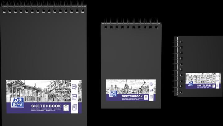 Produktbild Oxford Skizzenbuch (A4, Blanko, Weicher Einband)