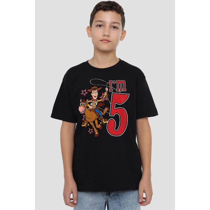 Produktbild Toy Story I'm 5 TShirt Geburtstag (140)