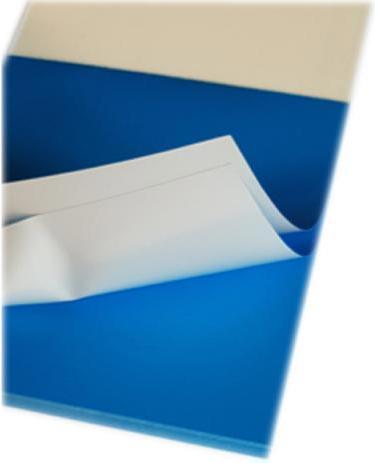 Produktbild Kolma Haftnotizen Notes A5 statisch haftend blau (148 x 210 mm)