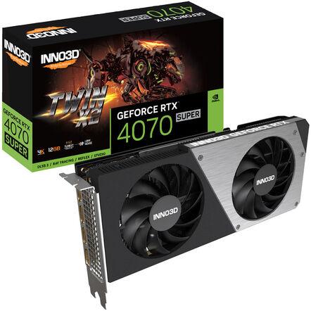 Actual product image Inno3D GeForce RTX 4070 Super Twin X2 (12 GB)