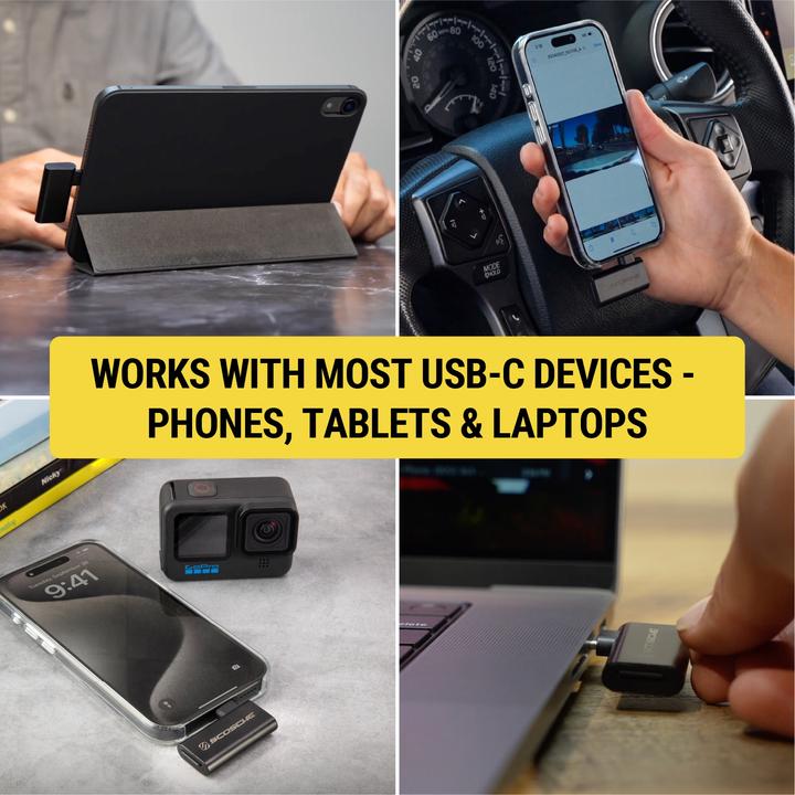 Produktbild Scosche Strikeline USB-C microSD-Karte Adapter (USB-C)