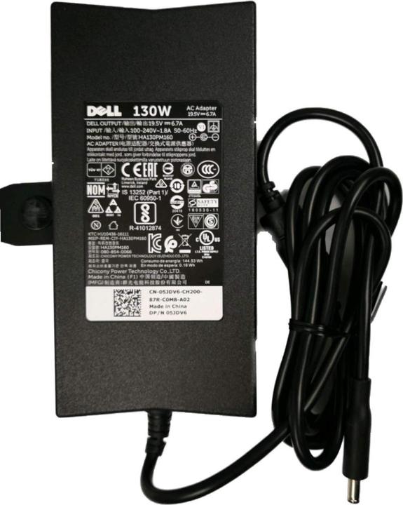 Image du produit Dell ADPT AC 130W CHNY 3P L6 4.5 WW (130 W)