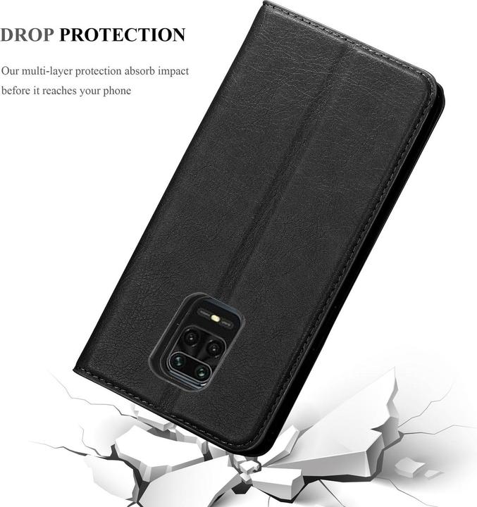 Produktbild Cadorabo Book Invisible Magnet Cover (Xiaomi Redmi Note 9, Xiaomi Redmi Note 9S)