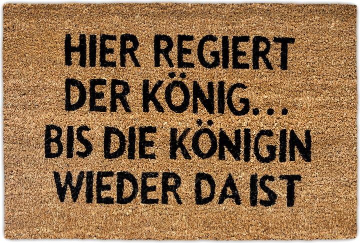 Relaxdays Königin (40 x 60 x 1 cm)
