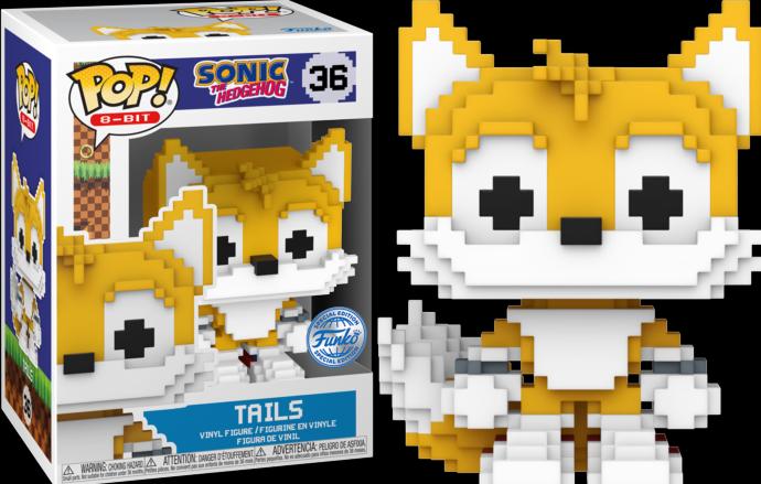 Produktbild Funko POP! 8-Bit Sonic the Hedgehog Tails Exclusive