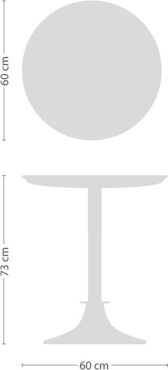 Produktbild Driade Lord Yi Tisch (60 cm)