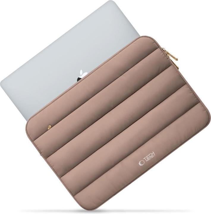 Produktbild Tech-Protect Tech-Protett Fluffy Laptoptasche 13-14 – Braun (14")