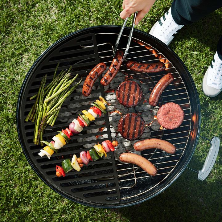 Produktbild Wiltec Gusseisen Grillrost 49,8x24,3x0,9cm Grill Rost Grillzubehör BBQ Gussrost