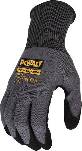 Produktbild DeWalt Beschichtete, wasserdichte Arbeitshandschuhe, Grösse L/9, DURABLE GRIP (9, L)