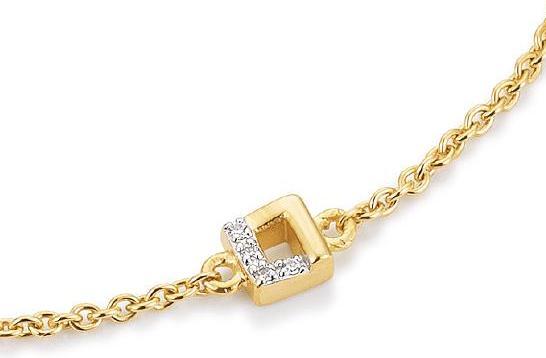 Breuning ARMREIF - BRILL. 0,02 Ct. H/si (585, - Gold)