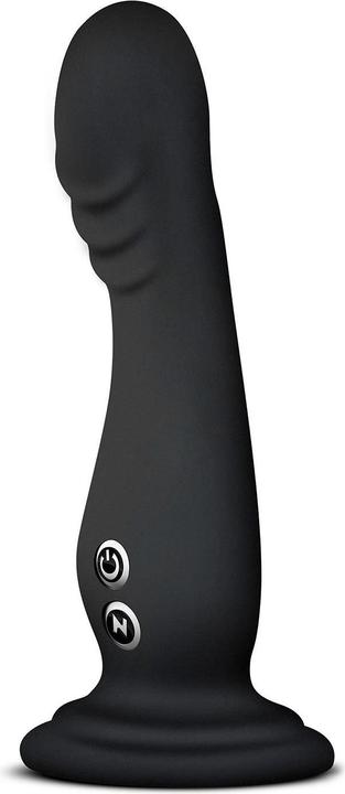 Produktbild Blush Amsterdam - 6.5 Inch Ultrasilk Smooth Puria Silicone Vibrating G Spot P Spot Dildo - 10 Rumble