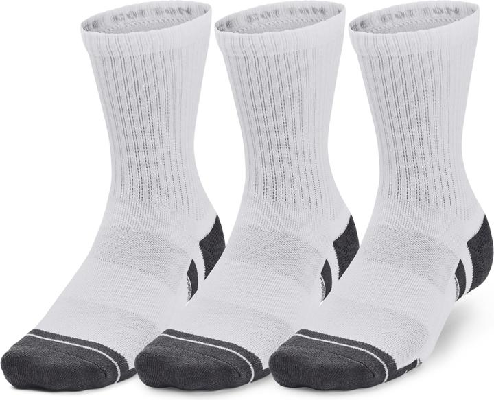 Produktbild Christina Aguilera Under Armour Performance Cotton Mid-Crew Socks White (3x) (M)