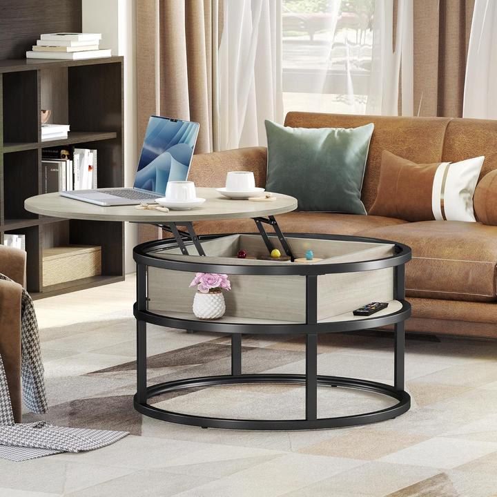 Produktbild Yitahome Couchtisch (Ø 80 x 47 cm)