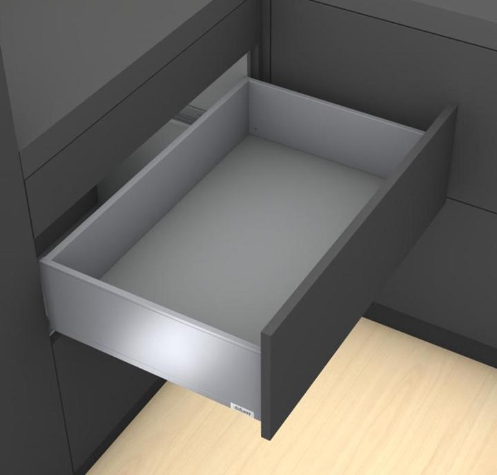 Actual product image Blum Flexible front drawer sets LEGRABOX pure C, silk white