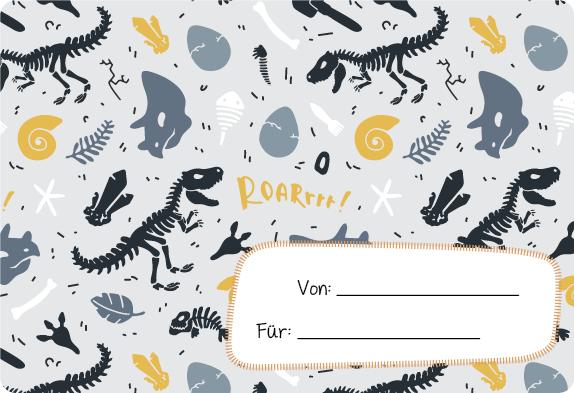 Produktbild Meine Sticker + Karten + Box - Dinosaurier