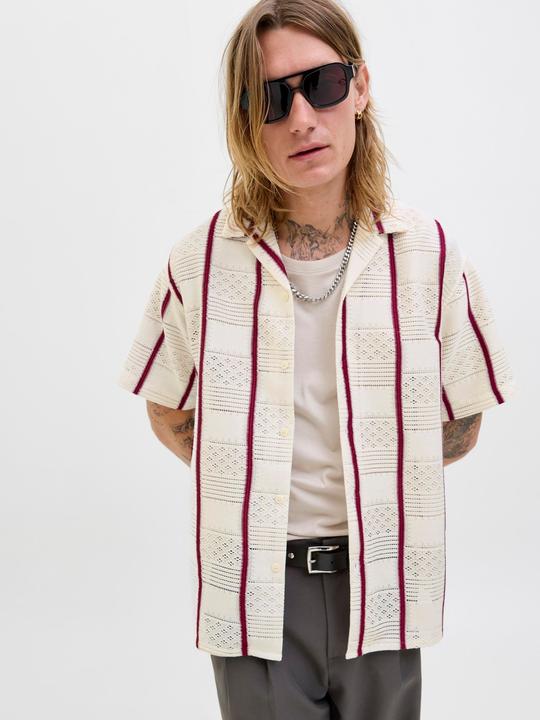Produktbild Jack & Jones Jordia Stripe Resort Shirt Ss (L)